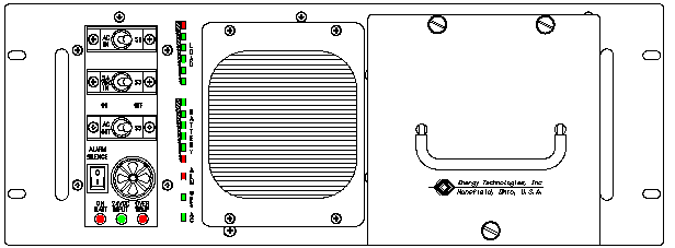 <br />ETI0001-1251 Rugged MilSpec UPS Front View
