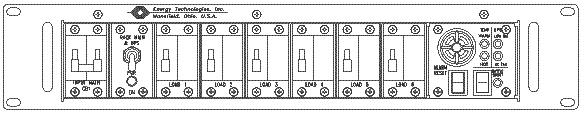 <br />ETI0003-FA1 PDU Front View