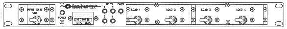 <br />ETI0003-K PDU Front View